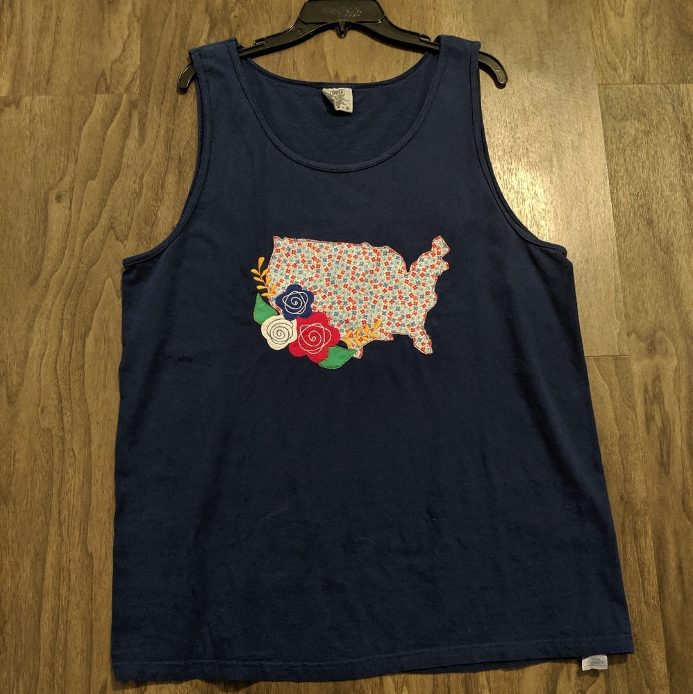 Patriotic tank top